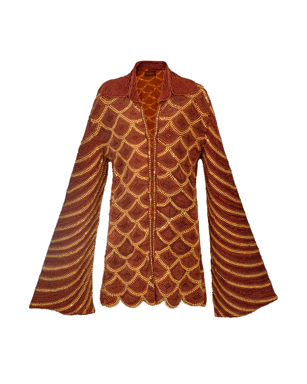 beaded shirt dress Iriri Beaded Shirt Dress