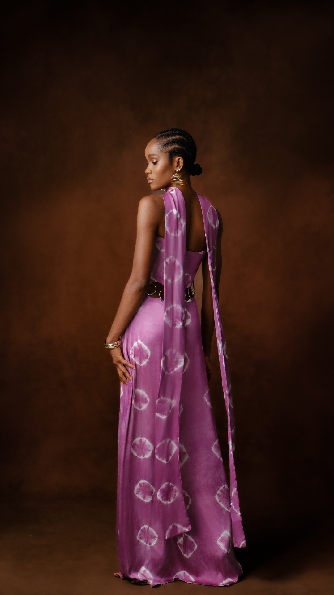 Jaiye Cut-Out Strapless Maxi Dress