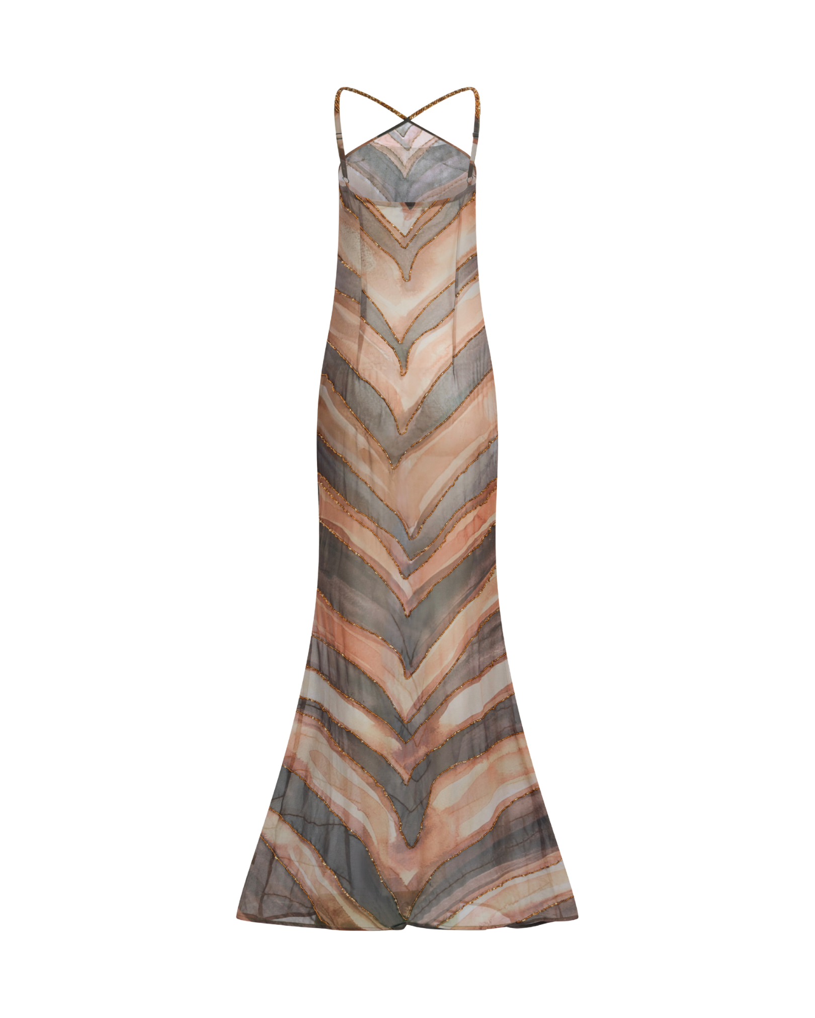 Eta Beaded Maxi Dress
