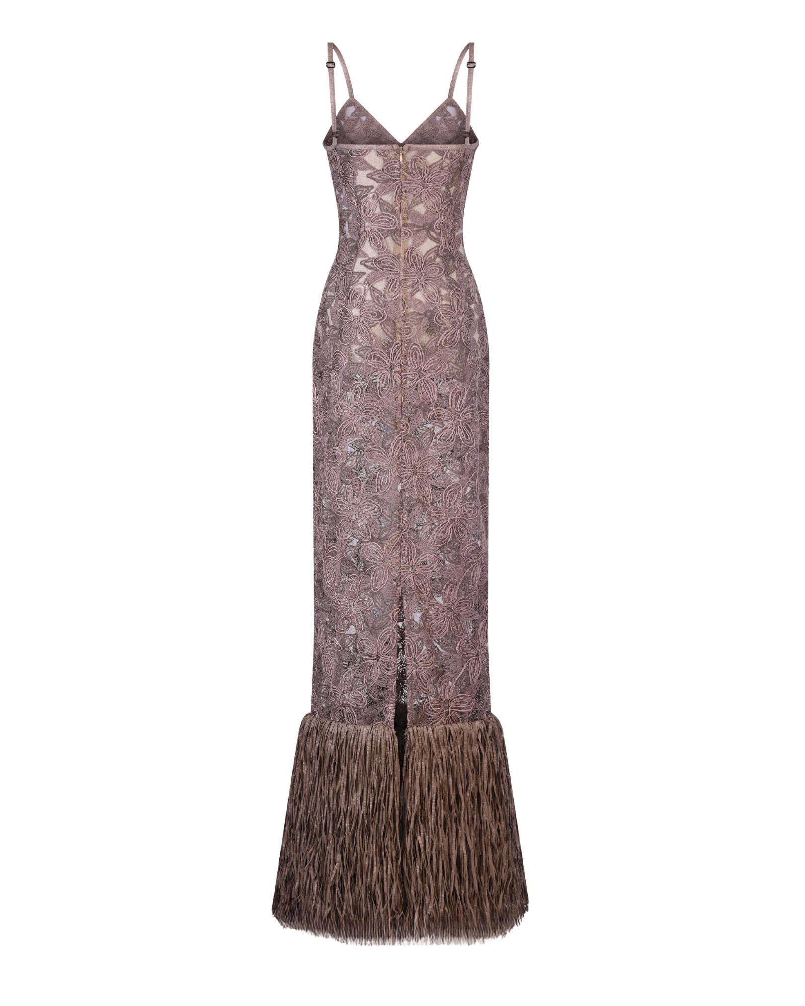 Ruwe Raffia Lace Dress
