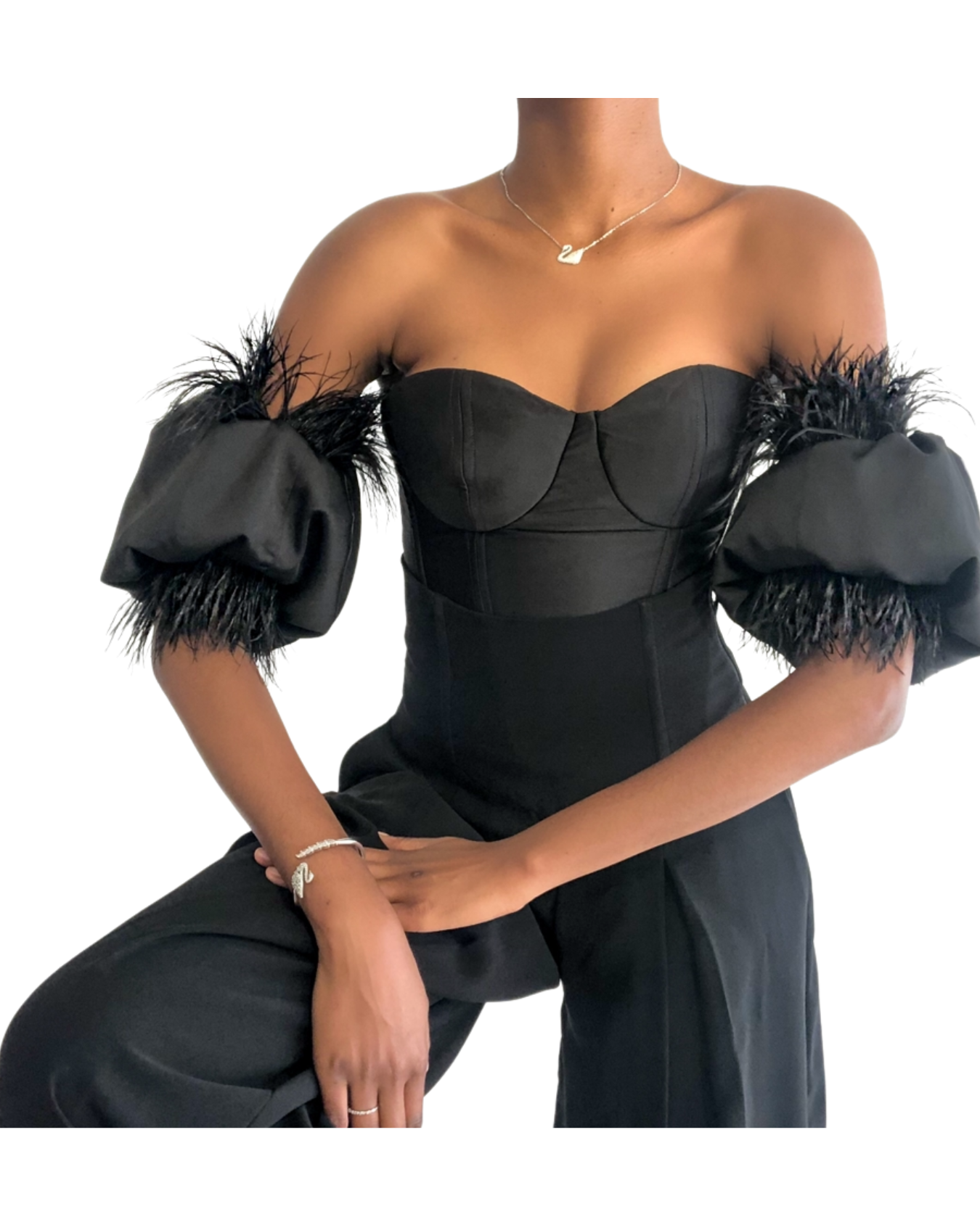 FEYI CORSET CROP TOP
