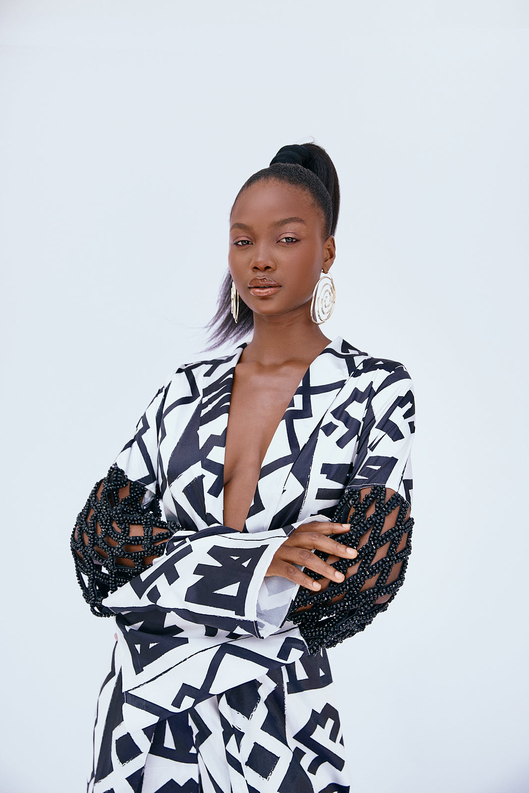 Odette Robe Dress