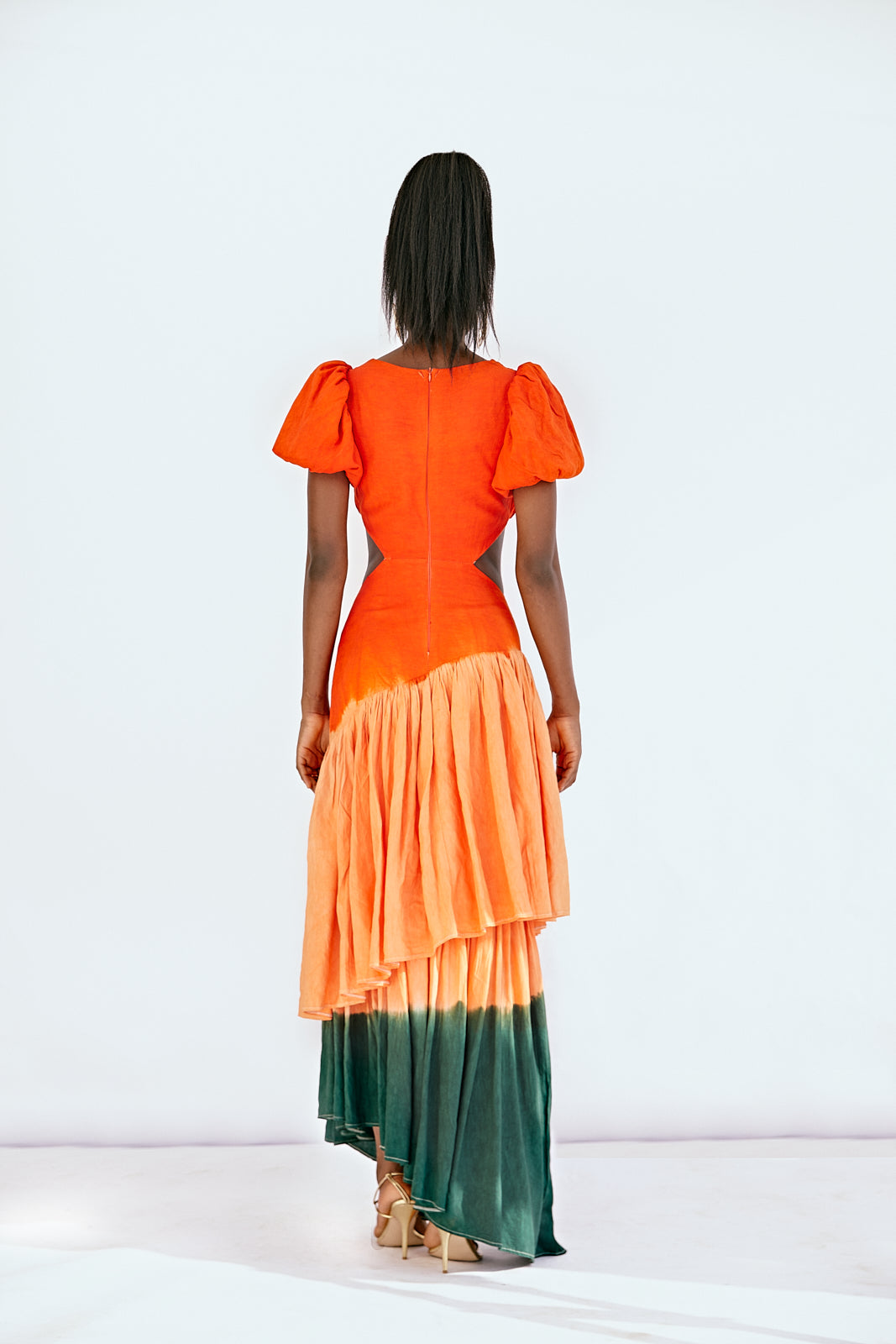 Oshunmare Block Maxi Skirt