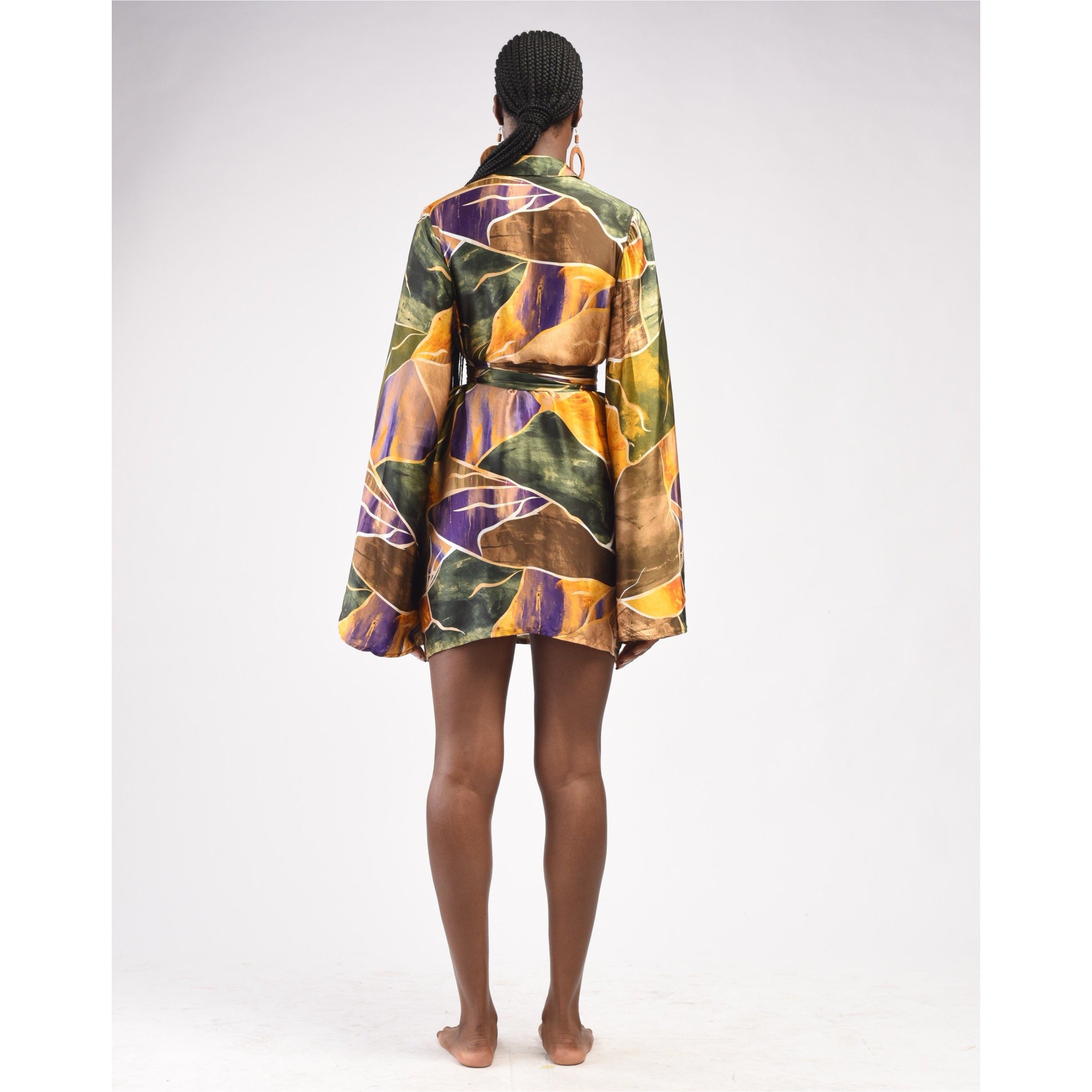 Asa Print Shirt Dress