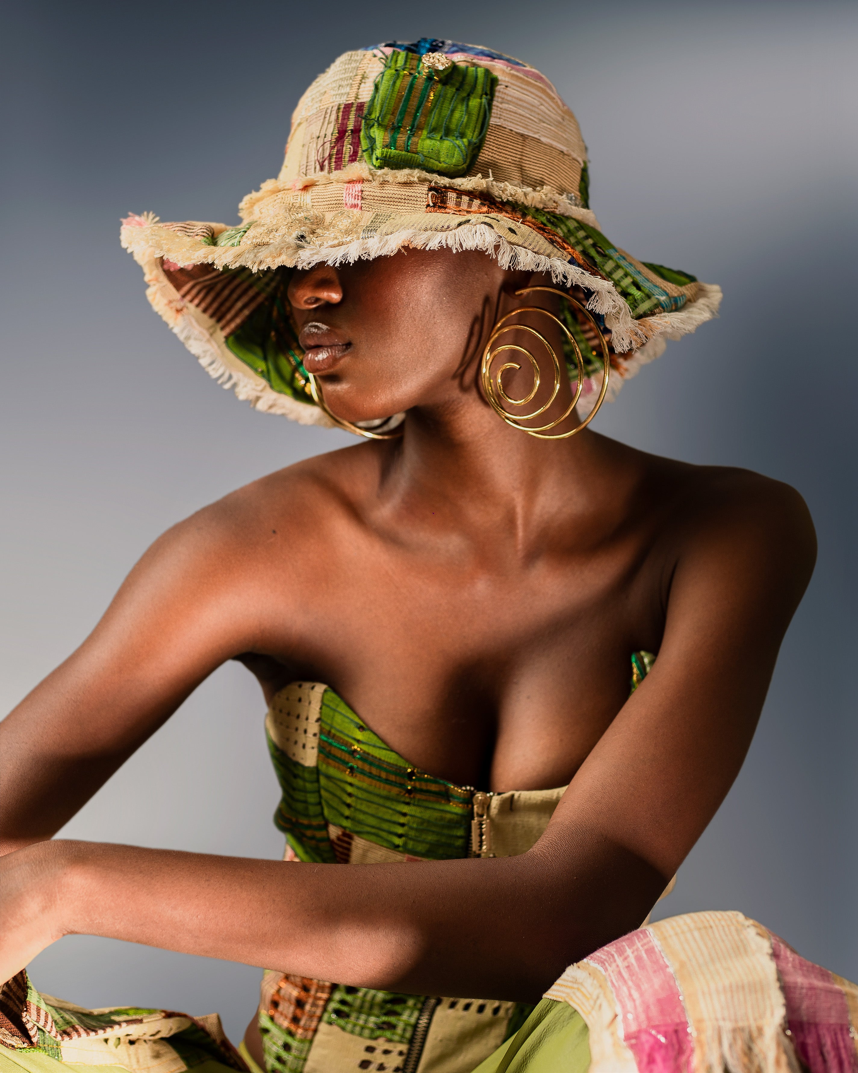 Tola Fringe Bucket Hat
