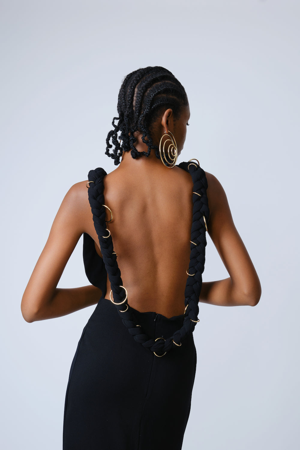 Aladun Backless Maxi Dress