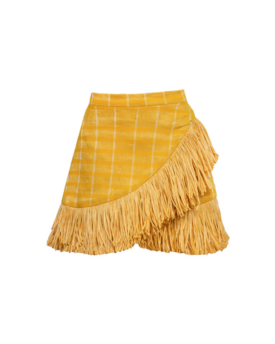 Ano Mini Raffia Skirt