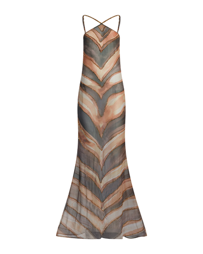 Eta Beaded Maxi Dress