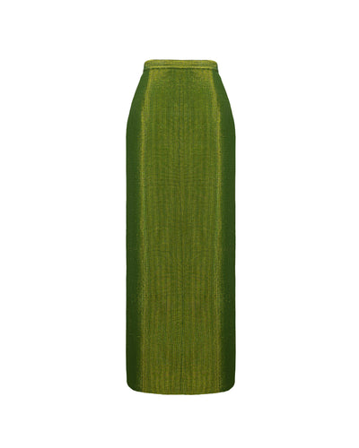 Green Oyin Maxi Skirt