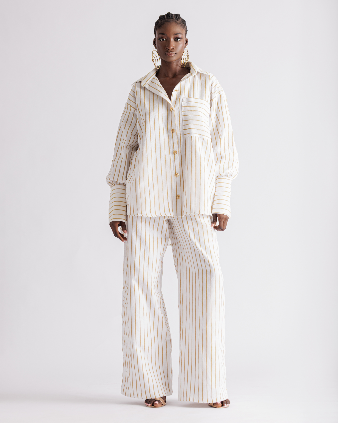 Minata Striped Pants