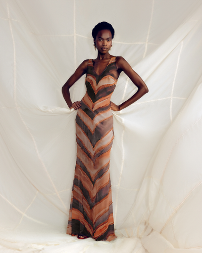 Kilentar Eti Beaded Maxi Dress Kilentar Eti Beaded Maxi Dress