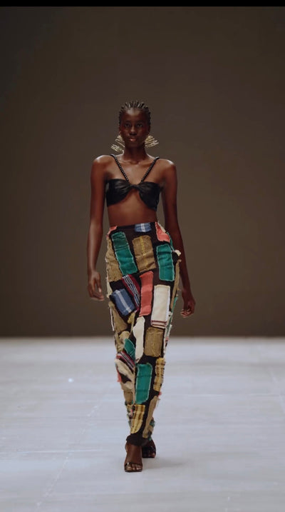 Ajoyo Patchwork Skirt