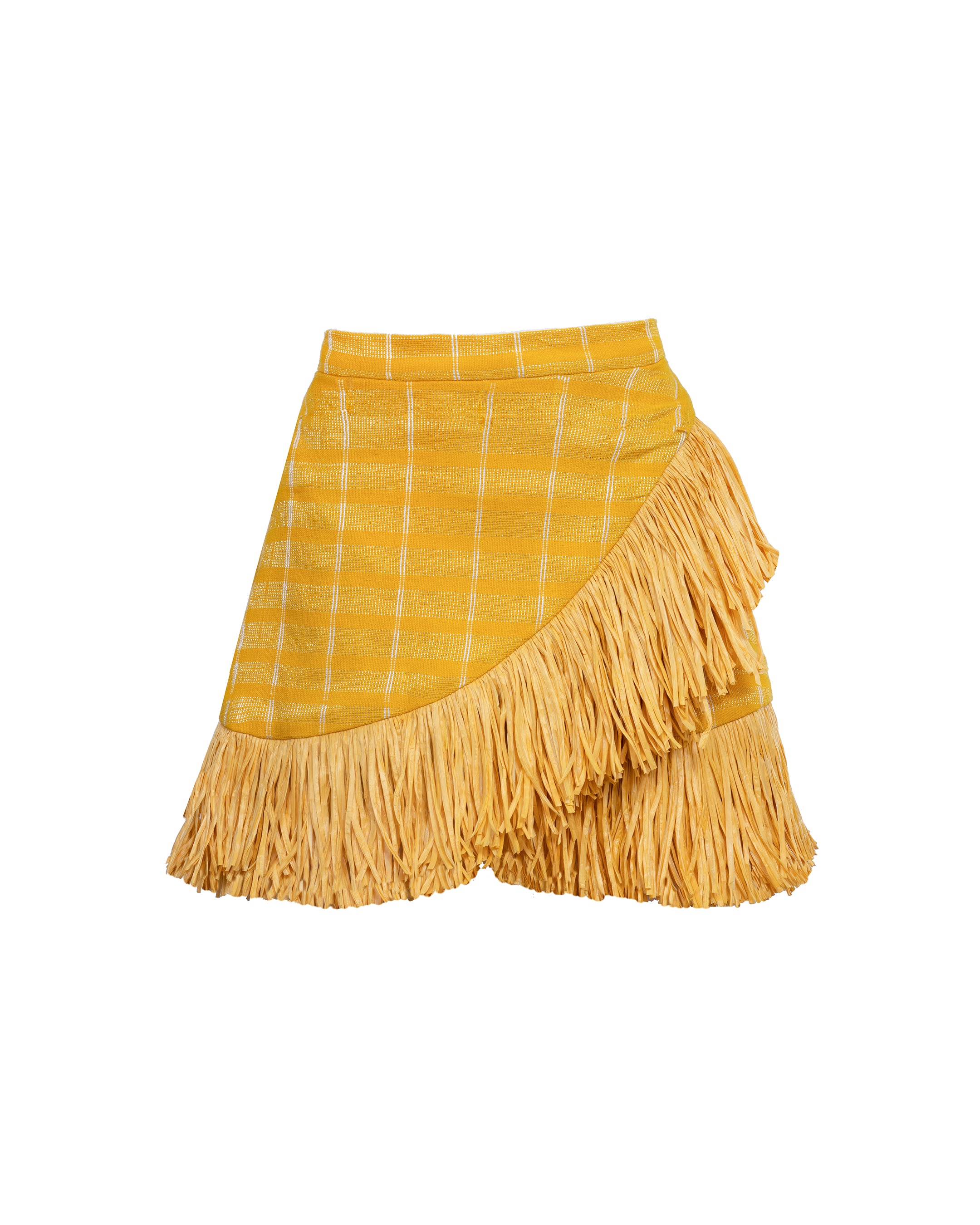 Ano Mini Raffia Skirt