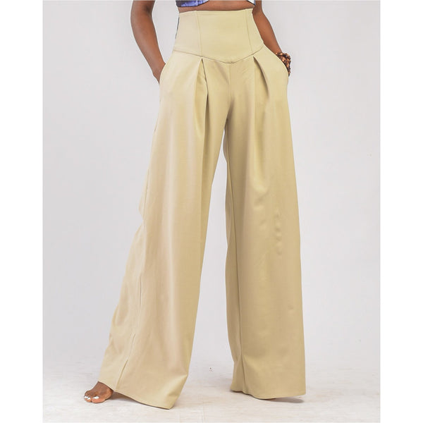 PETITROW corset wide pants melt the lady - メルカリ